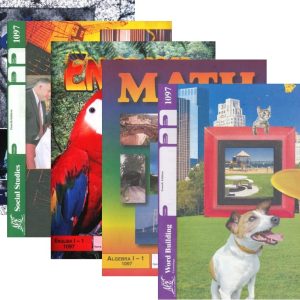 9th Grade ACE 5 Subject COMPLETE Set w/ World Geography